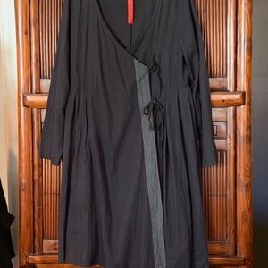 Ewa I Walla Cotton Wrap Dress Or Duster
